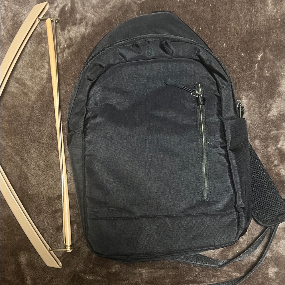 Black Men's Sling Bag